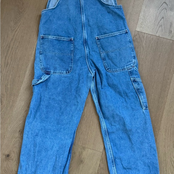 Dickies Classic Blue Denim Overalls - Picture 3 of 8